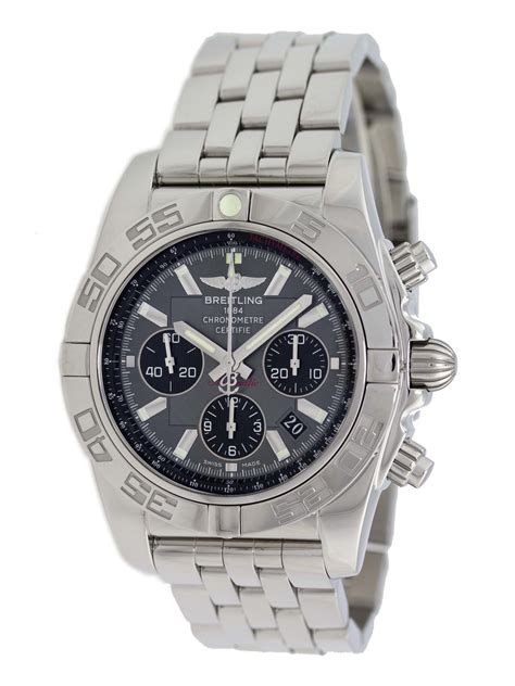 breitling chronomat 44 grey dial